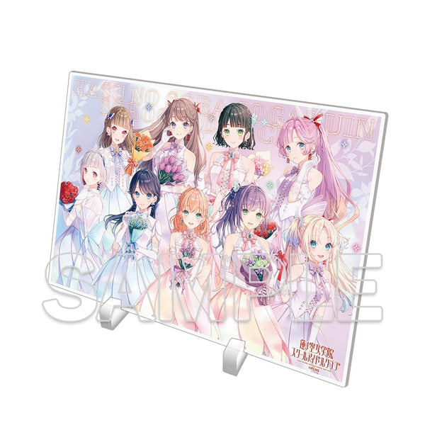 『ラブライブ!蓮ノ空女学院スクールアイドルクラブ』アクリルプレート Ver.AURORA FLOWER