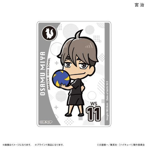 『ハイキュー!!』アクリルカード(ブラインド) 全10種 ※BOX用【202412再販】