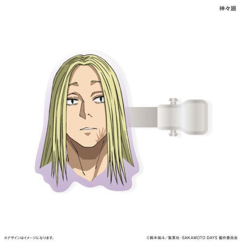 『SAKAMOTO DAYS』キャラ面アクリルヘアクリップ SAKAMOTO DAYS 南雲&神々廻
