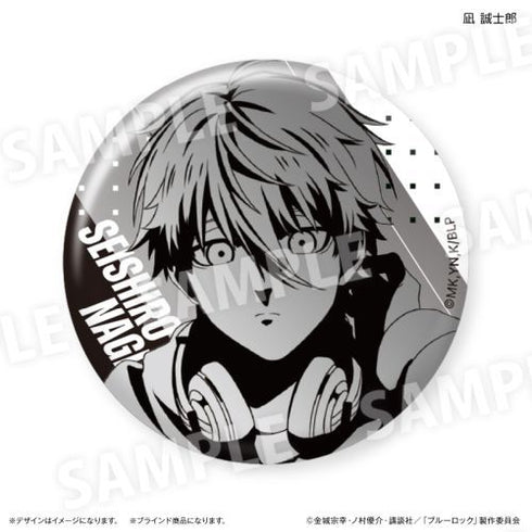 『ブルーロック』ブルーロック 線画トレーディング缶バッジ 【全10種】(BOX)