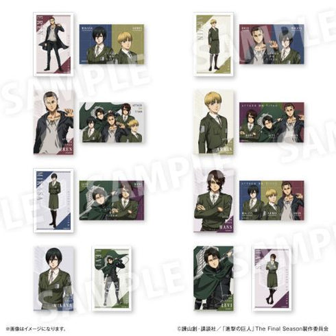 『進撃の巨人』進撃の巨人 トレーディングワンカットブロマイド 【全8種】(BOX)