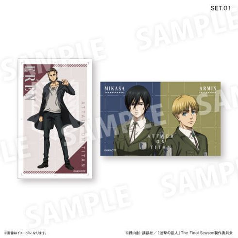 『進撃の巨人』進撃の巨人 トレーディングワンカットブロマイド 【全8種】(BOX)