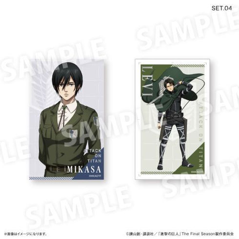 『進撃の巨人』進撃の巨人 トレーディングワンカットブロマイド 【全8種】(BOX)