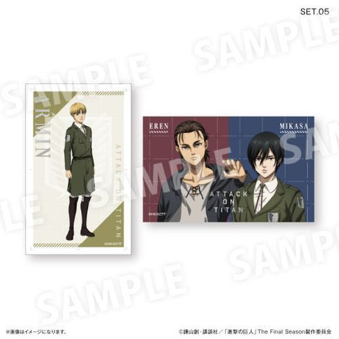 『進撃の巨人』進撃の巨人 トレーディングワンカットブロマイド 【全8種】(BOX)