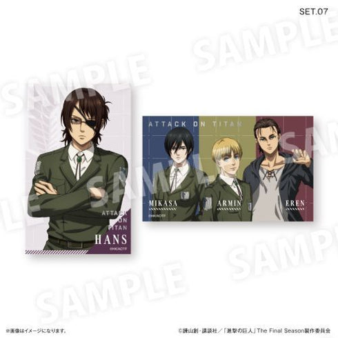 『進撃の巨人』進撃の巨人 トレーディングワンカットブロマイド 【全8種】(BOX)