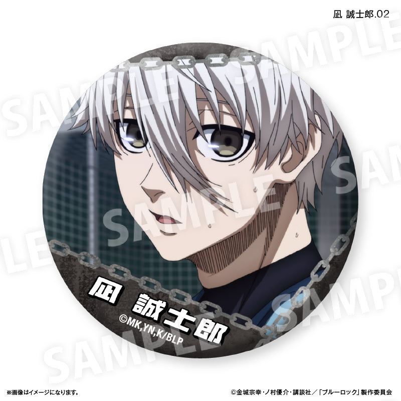 ブルーロック　凪誠士郎　プリンセスカフェ　缶バッジ　vol.3 ブルロ ブルーロック 箔押し缶バッジ -玉座 Vol.3 Duel- 凪誠士郎