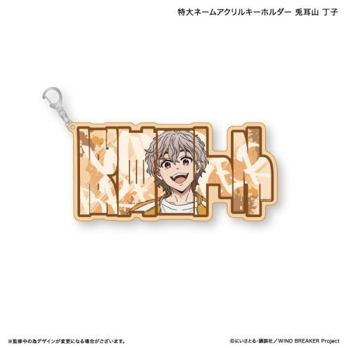 『WIND BREAKER』WIND BREAKER 特大ネームアクリルキーホルダー 兎耳山 丁子