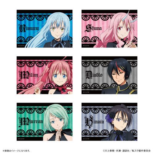 『転生したらスライムだった件』転生したらスライムだった件 トレーディングスクエア缶バッジ(ゴシック)アップver. 【全6種】(BOX)