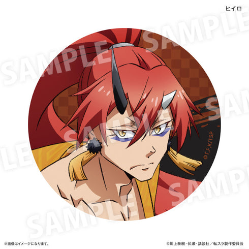 『転生したらスライムだった件』トレーディングラメ缶バッジ(和装) アップVer.【BOX】