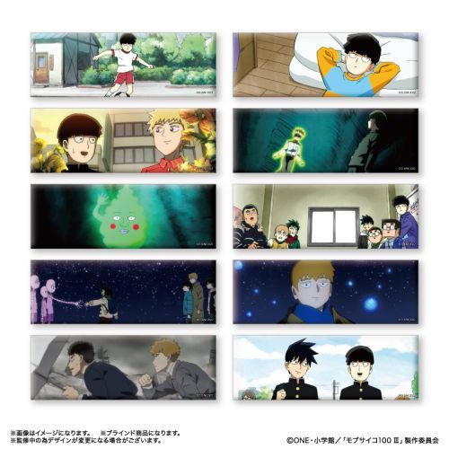 『モブサイコ100III』モブサイコ100III トレーディングロング缶バッジ 【全10種】(BOX)