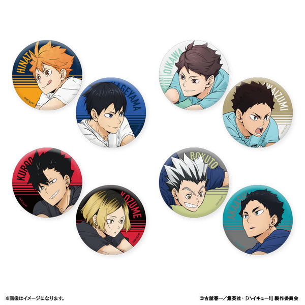 『ハイキュー!!』トレーディング缶バッジ -レシーブ-【BOX】