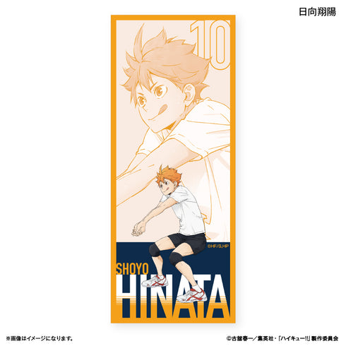 『ハイキュー!!』ハイキュー!! ロングタオル 日向翔陽 ~レシーブ~