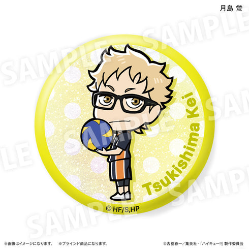 『ハイキュー!!』トレーディングラメ缶バッジ【BOX】