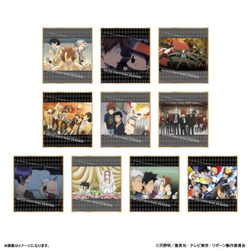 『家庭教師ヒットマンREBORN!』家庭教師ヒットマンREBORN! トレーディングミニ色紙 【全10種】(BOX)