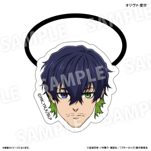『ブルーロック(キャラ面ヘアゴム第2弾)』ブルーロック キャラ面ヘアゴム オリヴァ・愛空