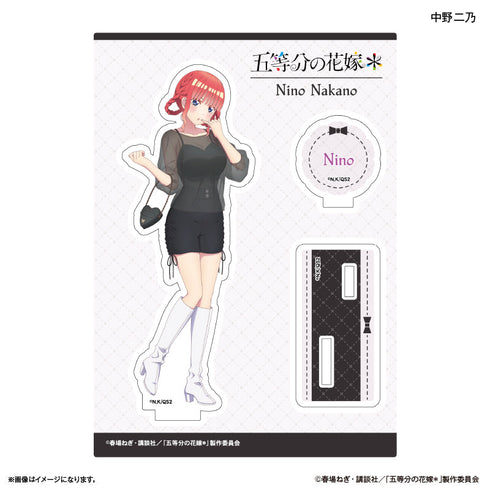 『五等分の花嫁*(モノトーンコーデ)』TVスペシャルアニメ「五等分の花嫁*」 アクリルスタンド 中野二乃