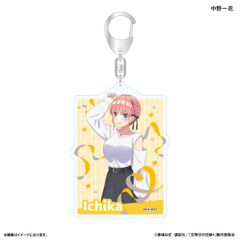 『五等分の花嫁*(モノトーンコーデ)』TVスペシャルアニメ「五等分の花嫁*」 アクリルキーホルダー 中野一花