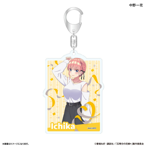 『五等分の花嫁*(モノトーンコーデ)』TVスペシャルアニメ「五等分の花嫁*」 アクリルキーホルダー 中野一花