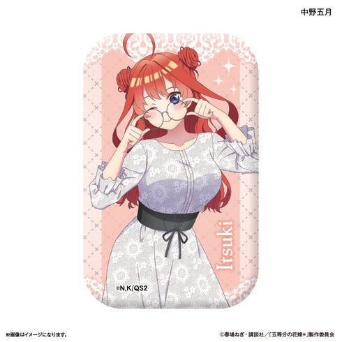 『五等分の花嫁*(モノトーンコーデ)』TVスペシャルアニメ「五等分の花嫁*」 スタンド缶バッジ 中野五月