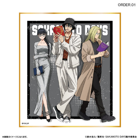 『SAKAMOTO DAYS(眼鏡Style)』SAKAMOTO DAYS トレーディングミニ色紙 眼鏡Style 【全10種】(BOX)