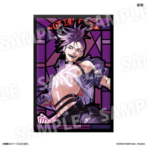 『TO BE HERO X』アニメ「TO BE HERO X」 ステンドグラス風ミニアートスタンド 梁龍