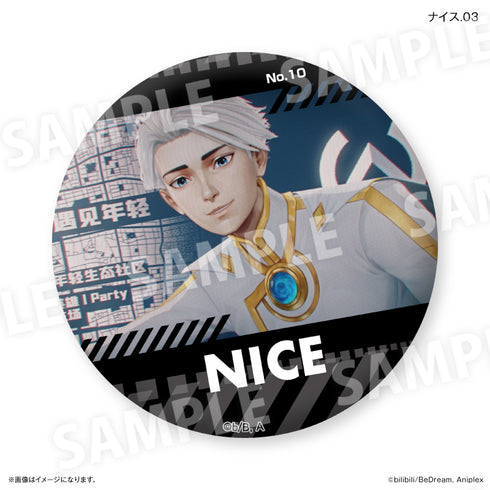 《TO BE HERO X》动画《TO BE HERO X》限定罐 Nice限定收藏徽章 【全7种】(套装)