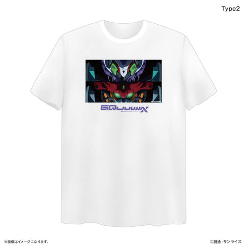 《機動戰士鋼彈 GQuuuuuuX》《機動戰士鋼彈 GQuuuuuuX》 大輪廓T恤 Type2