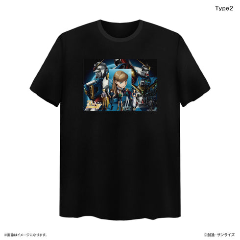 "Mobile Suit Gundam Wing" "Mobile Suit Gundam Wing" Big Silhouette T-Shirt Type 2