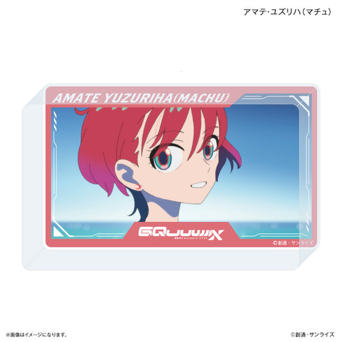 "Mobile Suit Gundam GQuuuuuuX" "Mobile Suit Gundam GQuuuuuuX" Acrylic Block: Amate Yuzuriha (Machu)