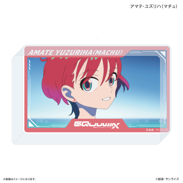 "Mobile Suit Gundam GQuuuuuuX" "Mobile Suit Gundam GQuuuuuuX" Acrylic Block: Amate Yuzuriha (Machu)