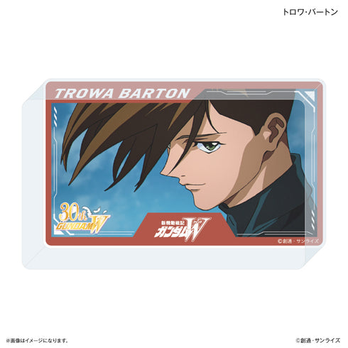 "Mobile Suit Gundam Wing" "Mobile Suit Gundam Wing" Acrylic Block: Trowa Barton
