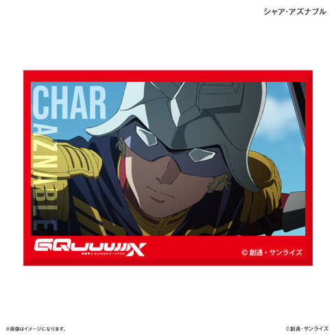 "Mobile Suit Gundam GQuuuuuuX" "Mobile Suit Gundam GQuuuuuuX" Mini Art Stand: Char Aznable