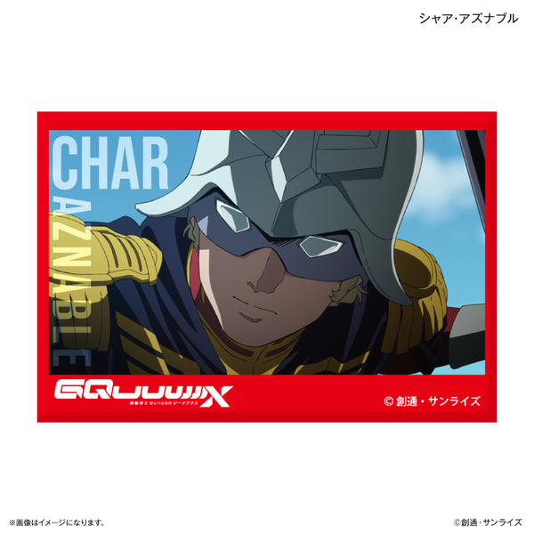 "Mobile Suit Gundam GQuuuuuuX" "Mobile Suit Gundam GQuuuuuuX" Mini Art Stand: Char Aznable