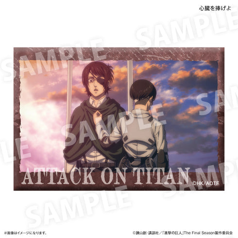 『進撃の巨人』進撃の巨人 ミニアートスタンド 心臓を捧げよ