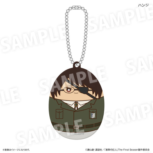 "Attack on Titan" Attack on Titan Acrylic Keychain: "Nigini-ni no Rakuen" Ver. Hanji