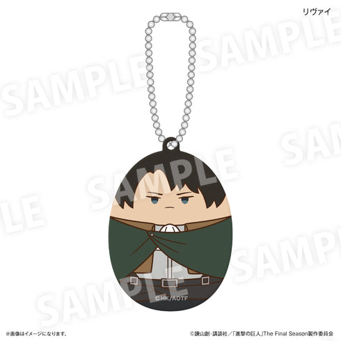 "Attack on Titan" Attack on Titan Acrylic Keychain: "Nigini-ni no Rakuen" Ver. - Levi