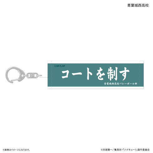 《排球少年!!》排球少年!! 交易卡橫幅鑰匙圈 【全10種】(盒裝)
