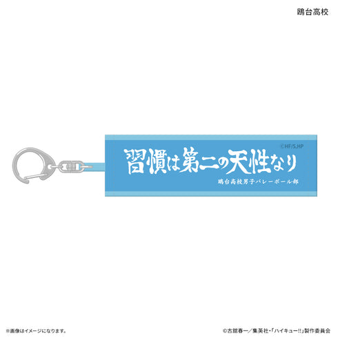 《排球少年!!》排球少年!! 交易卡橫幅鑰匙圈 【全10種】(盒裝)