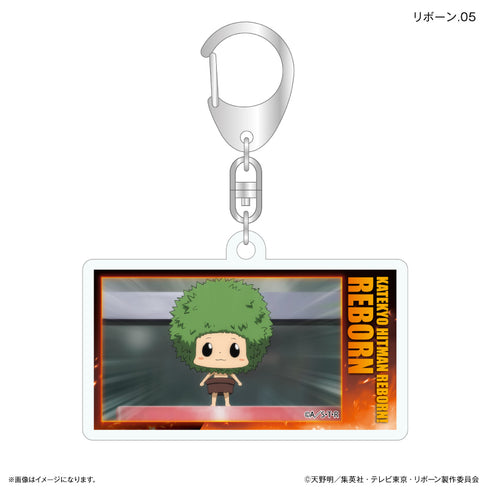 《家庭教師殺手REBORN!》REBORN! 專屬鑰匙圈 REBORN! 專屬收藏級壓克力鑰匙圈 【全7種】(盒裝)