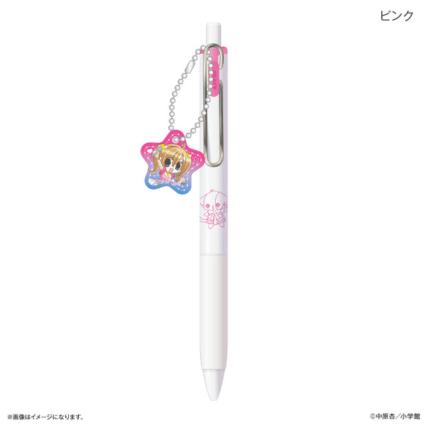 『きらりん☆レボリューション』チャーム付きUni-Ball One ピンク