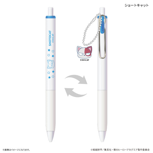 『僕のヒーローアカデミア』チャーム付き Uni-Ball One ショートキャット