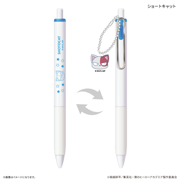 『僕のヒーローアカデミア』チャーム付き Uni-Ball One ショートキャット