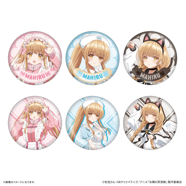 《被隔壁天使不知不觉变成废柴的事件2》被隔壁天使不知不觉变成废柴的事件2 天使圈穿搭 椎名真昼收藏徽章【全6种】(套装)