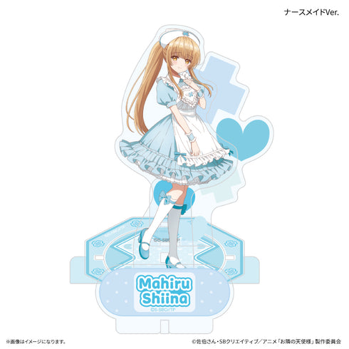 『お隣の天使様にいつの間にか駄目人間にされていた件2』お隣の天使様にいつの間にか駄目人間にされていた件2 天使界隈コーデ 椎名真昼 ステージアクリルスタンド ナースメイドVer.