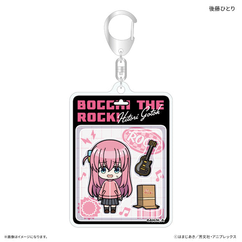 《Bocchi the Rock!》动画《Bocchi the Rock!》玩具系列 亚克力钥匙扣 后藤一人