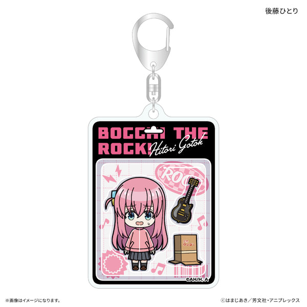 《Bocchi the Rock!》动画《Bocchi the Rock!》玩具系列 亚克力钥匙扣 后藤一人