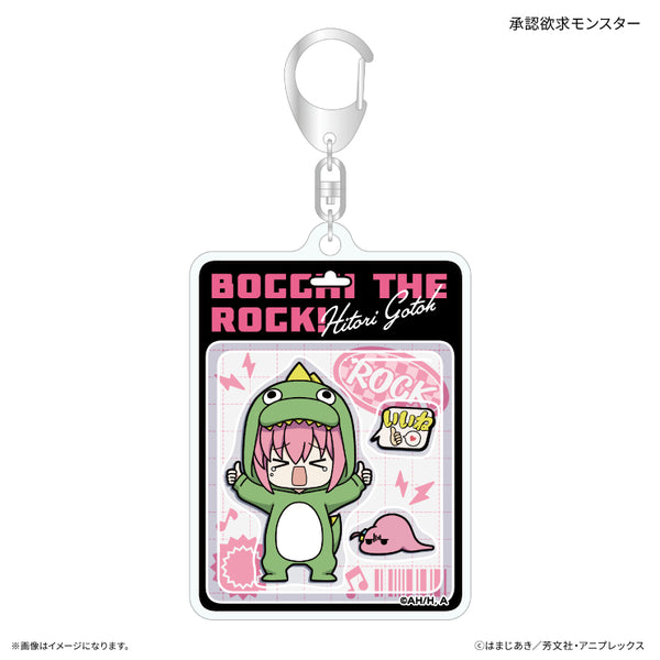 "Bocchi the Rock!" Anime "Bocchi the Rock!" Toy Series Acrylic Keychain: The Monster of the Need for Approval