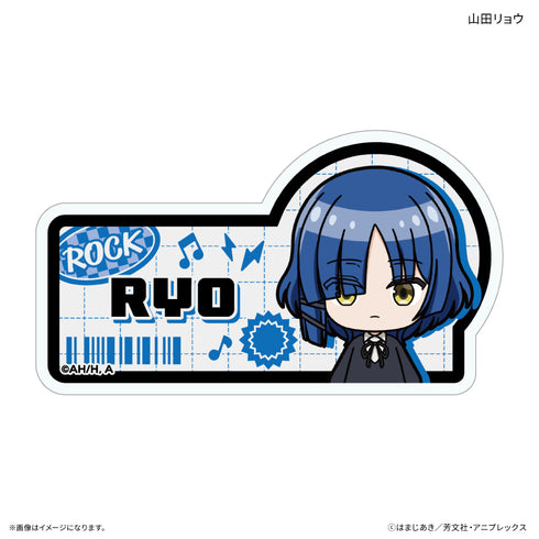 "Bocchi the Rock!" Anime "Bocchi the Rock!" Toy Series Name Badge: Ryo Yamada