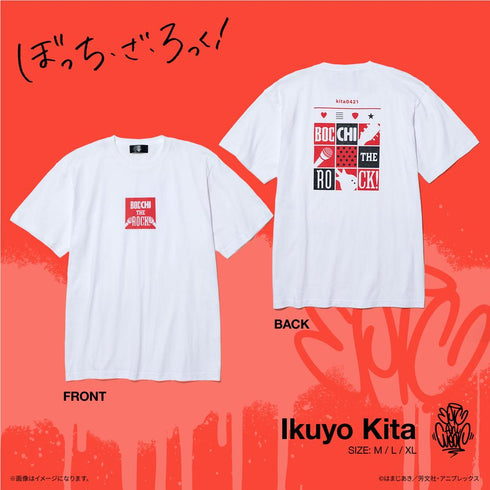『ぼっち・ざ・ろっく!』アニメ EpicAniWear 喜多郁代モチーフデザインTEE