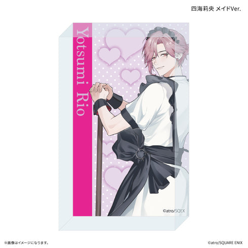 『校内恋愛したらクビ♡』校内恋愛したらクビ アクリルブロック 四海莉央 メイドVer.